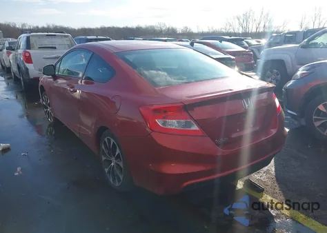 2013 Honda Civic Si z USA, uszkodzony, nr VIN 2HGFG4A58DH705784